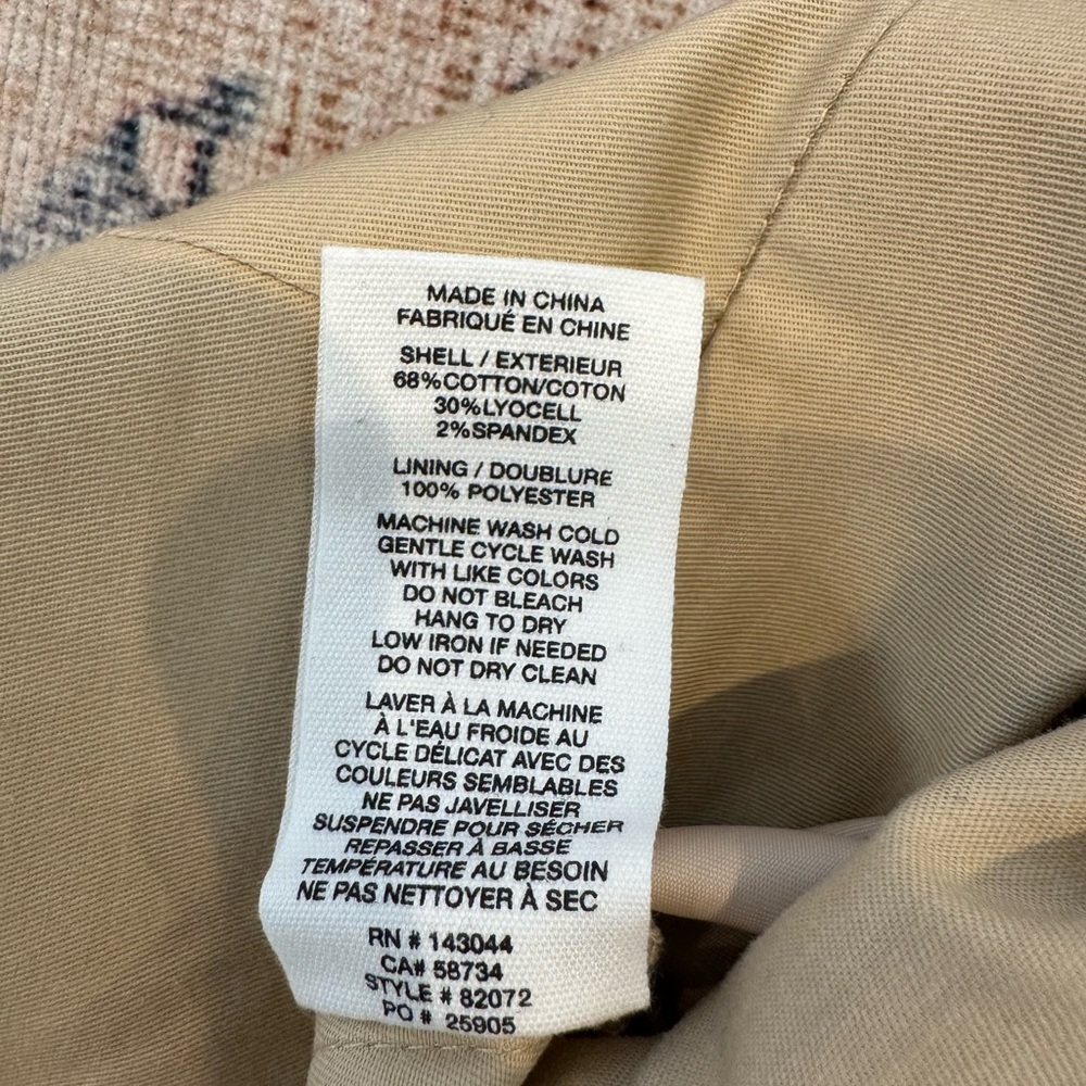 Avec Les Filles Light Tan Chinos - Picture 5 of 5